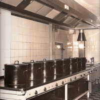 Küche der Puszta-Hütte Köln 1992